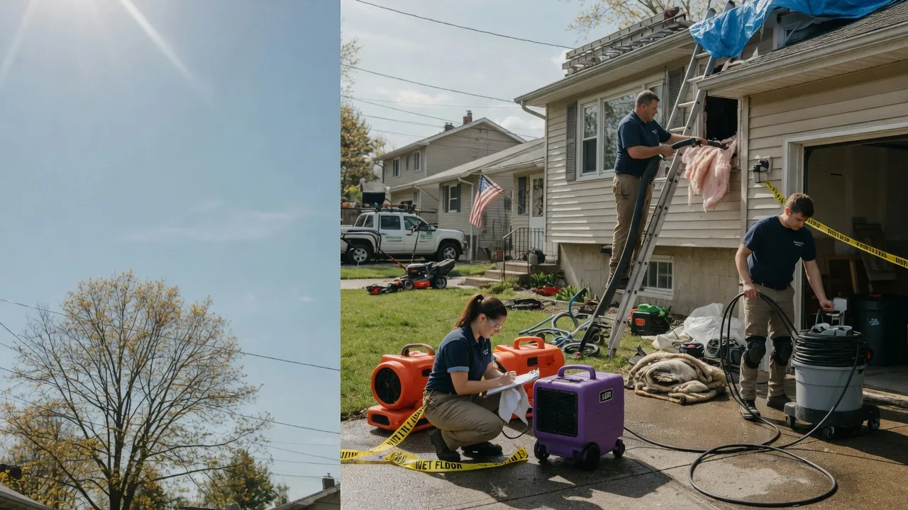 Emergency Water Removal in Bridgeport, OH near me